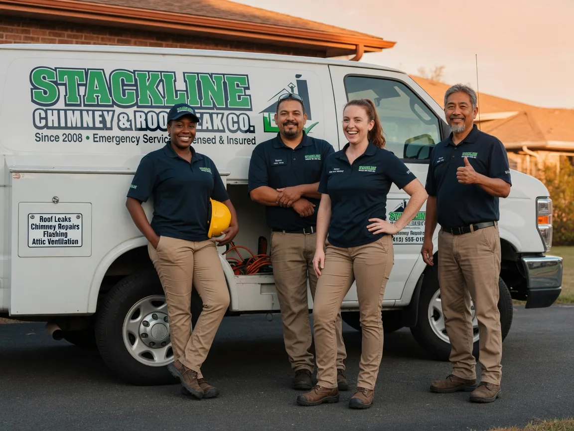 Chimney flashing repair company in Patterson, LA